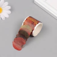 Клейкая лента бумага "Листья осени" 50 картинок 3,5х3,5х3.7 см Клейкая лента бумага "Листья осени" 50 картинок 3,5х3,5х3.7 см