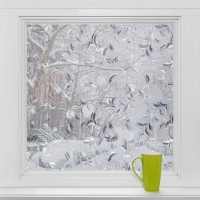 Плёнка самоклеящаяся «Узоры», прозрачная, 45×200 см Плёнка самоклеящаяся «Узоры», прозрачная, 45×200 см