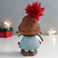 Сувенир полистоун "Девочка в платье с зайчиками в кармашках" 9,5х7,5х17 см Сувенир полистоун "Девочка в платье с зайчиками в кармашках" 9,5х7,5х17 см