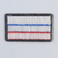 Термонаклейка на одежду &laquo;Флаг&raquo;, 7 х 4 см