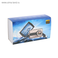 Видеорегистратор 2 камеры, HD 1080P, IPS 4.0 WDR, обзор 170&deg;