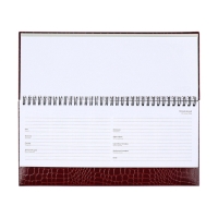 Планинг датированный 2025 года, Attomex. Arkona, 64 листа, твердая обложка бумвинил с поролоном, блок 70 г/м2, коричневый, 294 х 142мм Планинг датированный 2025 года, Attomex. Arkona, 64 листа, твердая обложка бумвинил с поролоном, блок 70 г/м2, коричневый, 294 х 142мм