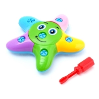 Конструктор для малышей &laquo;Звёздочка&raquo;, 14 деталей, цвета МИКС