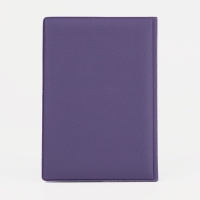 Обложка для паспорта, цвет фиолетовый Обложка для паспорта, цвет фиолетовый