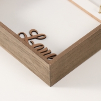 Сувенир дерево настенный календарь "Сердце с бантом" 5х20х28 см Сувенир дерево настенный календарь "Сердце с бантом" 5х20х28 см