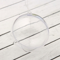 Заготовка - подвеска, раздельные части &laquo;Шар&raquo;, диаметр собранного: 7 см