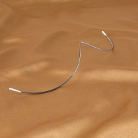 Монокость для бюстгальтера, 180 + 180 мм, цвет серебряный