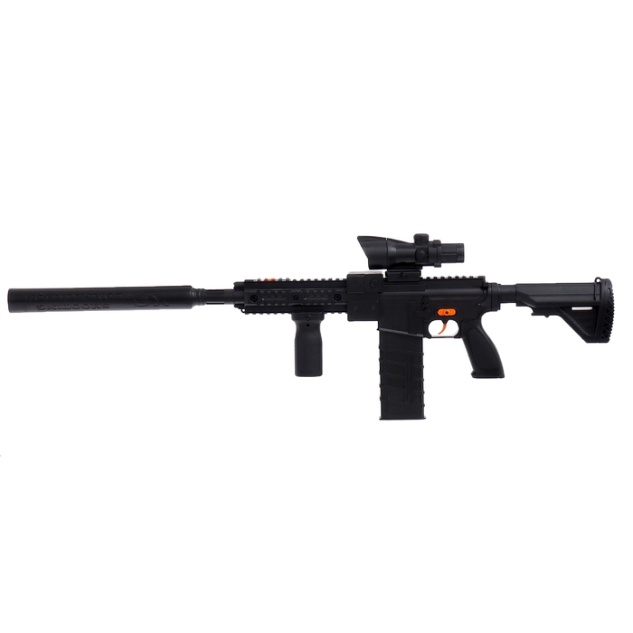 Автомат «М416», стреляет мягкими пулями, работает от аккумулятора Автомат «М416», стреляет мягкими пулями, работает от аккумулятора