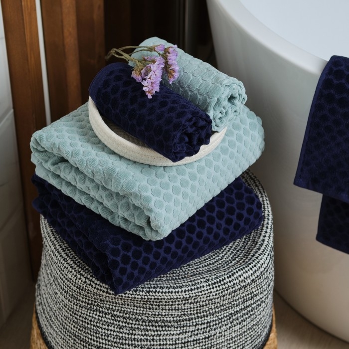 Полотенце махровое Love Life «Комфорт» 70х140 см, темно-синий, 100% хл, 500 гр/м2 Полотенце махровое Love Life «Комфорт» 70х140 см, темно-синий, 100% хл, 500 гр/м2