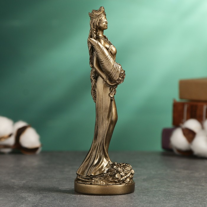 Фигура Фигура "Фортуна" бронза, 18 см