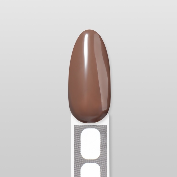 Гель лак для ногтей &laquo;SIMPLE&raquo;, 3-х фазный, 10 мл, LED/UV, цвет коричневый (125)