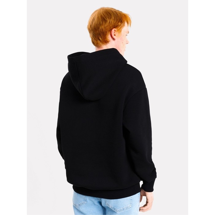 Толстовка мужская НАЧЁС, цвет чёрный, размер 48