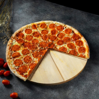 Доска для пиццы с потайными ручками Adelica &laquo;Итальяно&raquo;, d=40 см, берёза