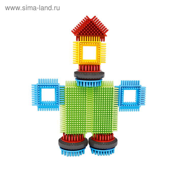 Конструктор игольчатый BRISTLES &laquo;Домик&raquo;, 36 деталей