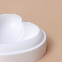 Форма для выпечки и муссовых десертов KONFINETTA &laquo;Сердце&raquo;, силикон, 15,5&times;15,5&times;5,5 см, цвет белый