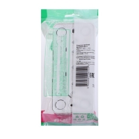 Розетка тройная SE Blanca, 16 А, 250 В, накладная, с з/к, IP20, белая, BLNRA010311