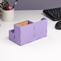 Органайзер для канцелярии "Не усложняй" 3 отделения, 18,5х10х10 см Органайзер для канцелярии "Не усложняй" 3 отделения, 18,5х10х10 см