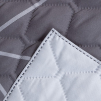 Покрывало "Этель" 2 сп Grey haze, 180х210&plusmn;5 см, микрофибра