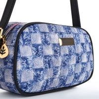 Сумка женская на молнии, цвет синий Сумка женская на молнии, цвет синий