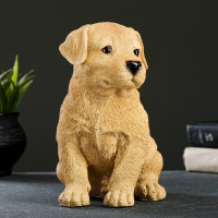 Садовая фигура "Щенок лабрадора" 17х12х20см Садовая фигура "Щенок лабрадора" 17х12х20см