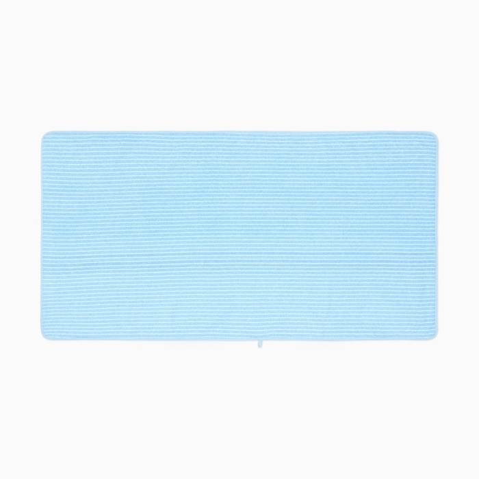 Полотенце банное Этель Полотенце банное Этель "Линии", цв. голубой, 70х140 см, 100% п/э, 240 г/м2