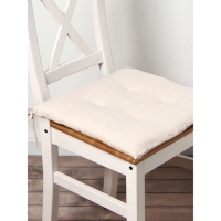 Сидушка SL HOME "Gloomy" 42х42 см,лен 100%,180гр/м2 Сидушка SL HOME "Gloomy" 42х42 см,лен 100%,180гр/м2