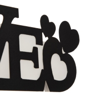 Бра 2509/1 LED 12Вт 3000К черный 40х12 см