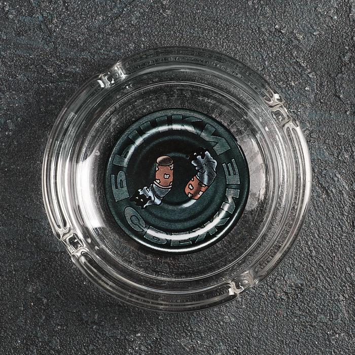 Набор подарочный «Приколы», стеклянный, 6 стопок 50 мл, пепельница, рисунок микс Набор подарочный «Приколы», стеклянный, 6 стопок 50 мл, пепельница, рисунок микс