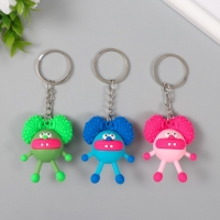 Брелок резина "Кудряш инопланетный" МИКС 5х4х2,5 см Брелок резина "Кудряш инопланетный" МИКС 5х4х2,5 см