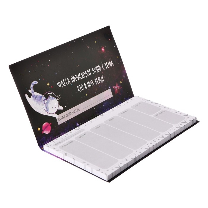 Планер с отрывными листами "Ты просто КОТмос"