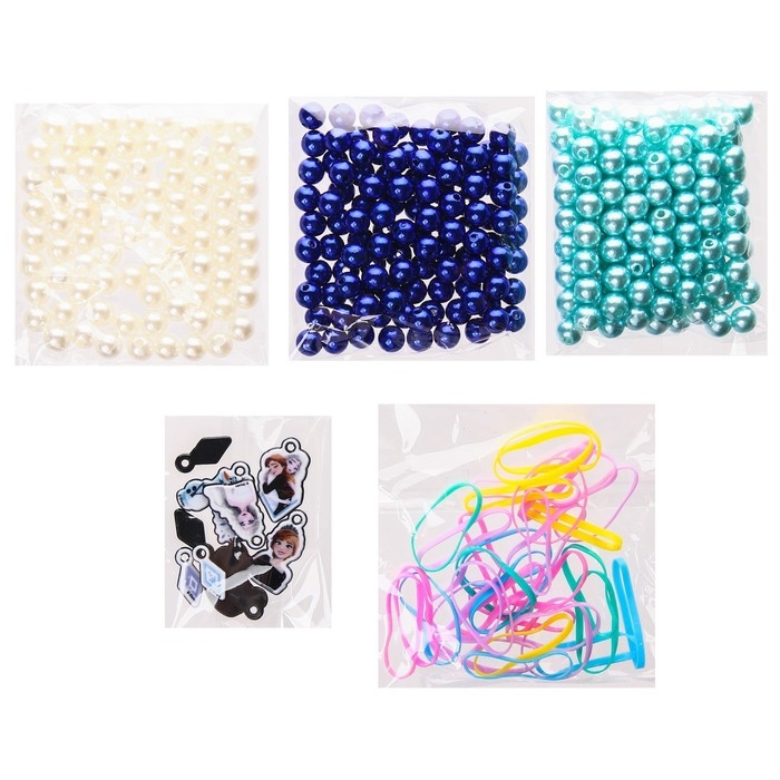 Набор для творчества &laquo;Создай своё украшение&raquo;, сделай 10 шармов своими руками, Холодное сердце, Disney