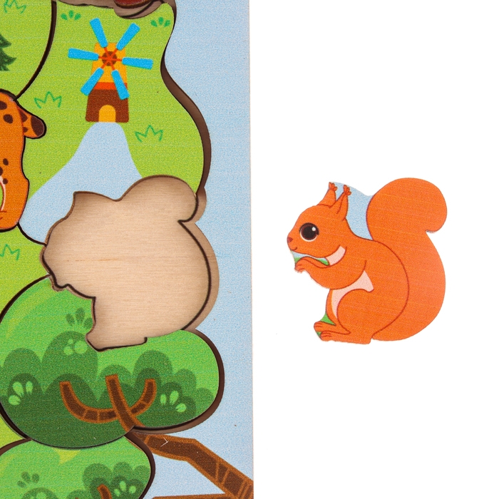 Головоломка &laquo;Животные Евразии&raquo;