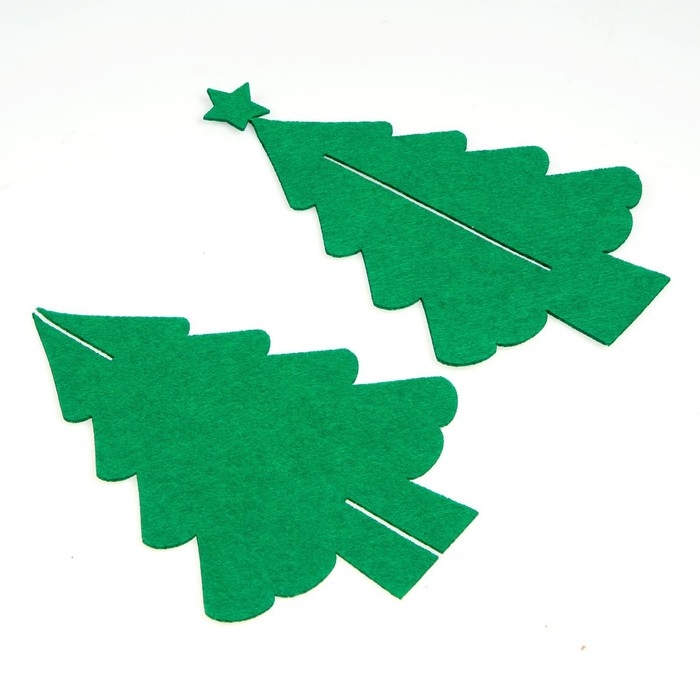 Новый год! Набор для творчества &laquo;Ёлочка со снеговиком&raquo; украшения на клеевой основе