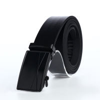 Ремень мужской, ширина 3,5 см, пряжка автомат, цвет чёрный Ремень мужской, ширина 3,5 см, пряжка автомат, цвет чёрный