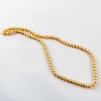 Бусины из стекла, набор 78 шт., размер 1 шт. — 10 мм, цвет жёлтый Бусины из стекла, набор 78 шт., размер 1 шт. — 10 мм, цвет жёлтый