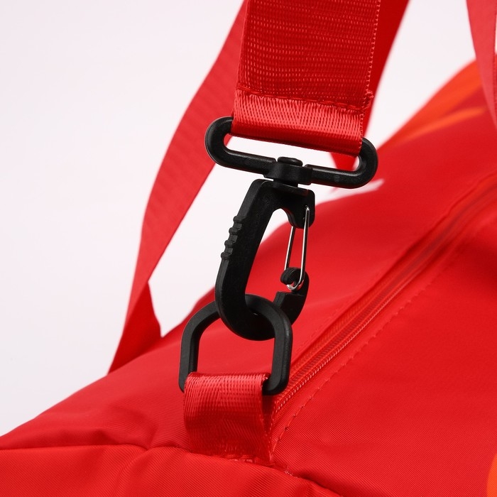 Сумка спортивная &laquo;RUSSIAN HOKEY&raquo;, 47 x 28 x 24 см, цвет красный