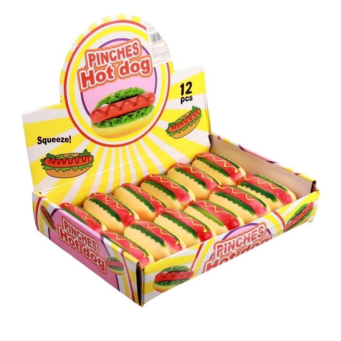 Мялка &laquo;Хот-дог&raquo;, цвета МИКС