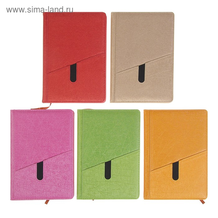 Органайзер А5, 120 листов в линейку, с карманом обложка ПВХ, МИКС Органайзер А5, 120 листов в линейку, с карманом обложка ПВХ, МИКС