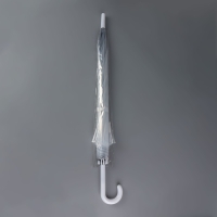 Зонт - трость полуавтоматический &laquo;Каркас&raquo;, 8 спиц, R = 45/55 см, D = 110 см, цвет МИКС