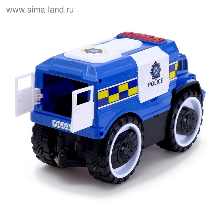 Машина инерционная &laquo;Полиция&raquo;, световые и звуковые эффекты