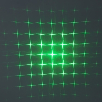 Указка лазерная 12 + 1 насадки от 2 х ААА 7,7х21 см