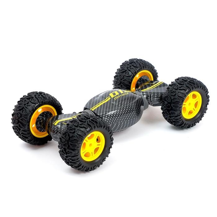 Перевёртыш &laquo;Вездеход&raquo;, полный привод, работает от аккумулятора, цвет жёлтый