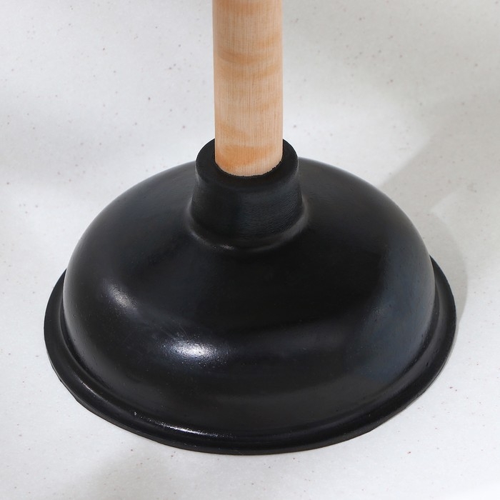 Вантуз с длинной ручкой, d=13,5 см, h=41 см, цвет МИКС Вантуз с длинной ручкой, d=13,5 см, h=41 см, цвет МИКС