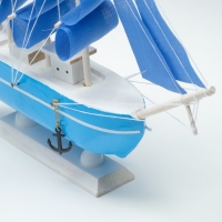 Корабль сувенирный средний "Лазурь" 24*5*23см Корабль сувенирный средний "Лазурь" 24*5*23см