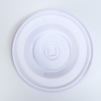 Подставка для торта вращающаяся &laquo;Готовлю с любовью&raquo;, d=27,5, цвет белый