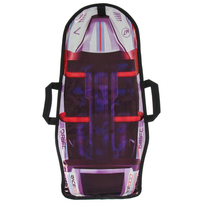 Санки-ледянки «Машинка № 12», 74х35 см, цвета МИКС Санки-ледянки «Машинка № 12», 74х35 см, цвета МИКС