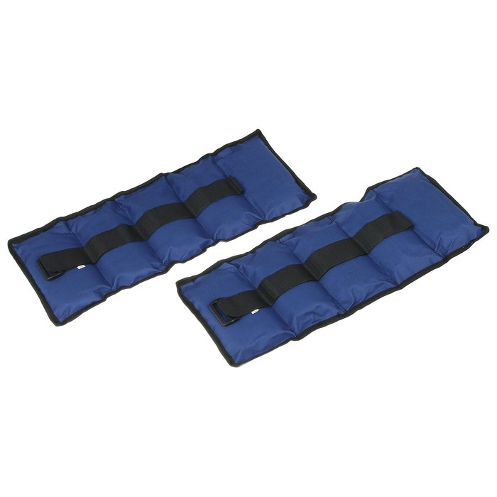 Утяжелители ONLYTOP, 2 шт. × 2 кг, цвета МИКС Утяжелители ONLYTOP, 2 шт. × 2 кг, цвета МИКС