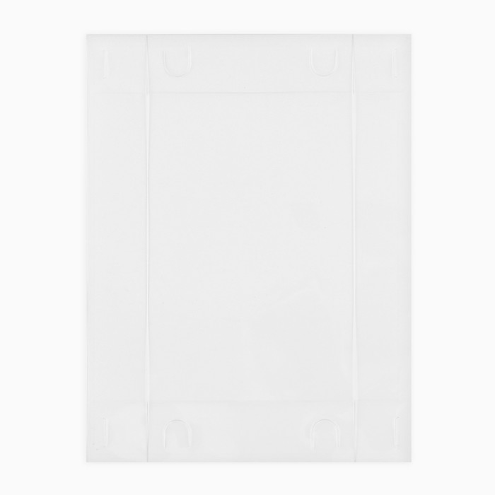 Кондитерская упаковка, коробка для макарун с PVC крышкой, For you, 17 х 12 х 3 см