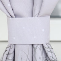 Комплект штор д/кухни с подхватами "Звери в городе" 145х180см-2 шт., 100% п/э