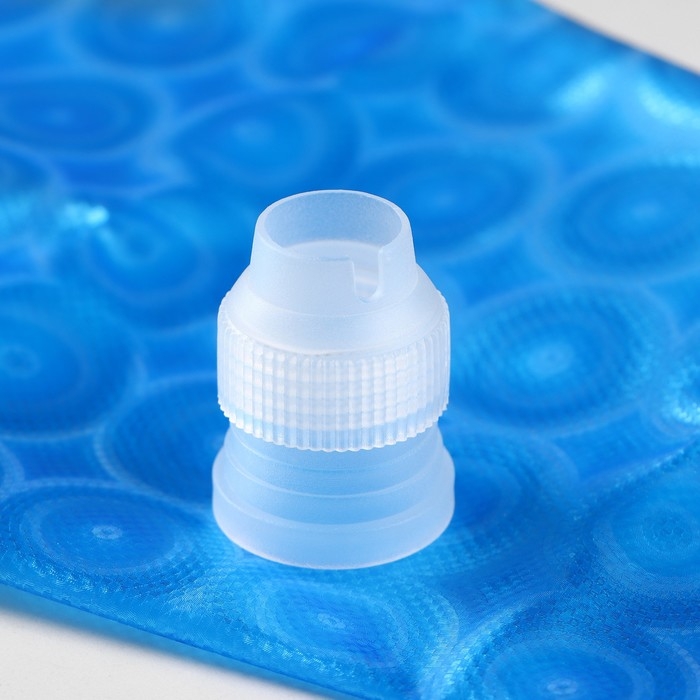 Набор кондитерский Доляна «Хоста», 8 предметов: 6 насадок, адаптер, мешок кондитерский 31×17 см Набор кондитерский Доляна «Хоста», 8 предметов: 6 насадок, адаптер, мешок кондитерский 31×17 см